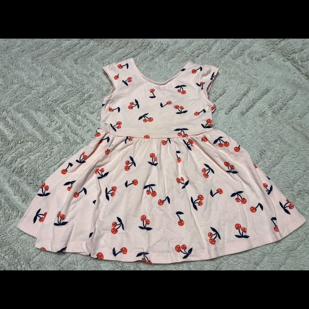 Carters 2T cherry casual dress